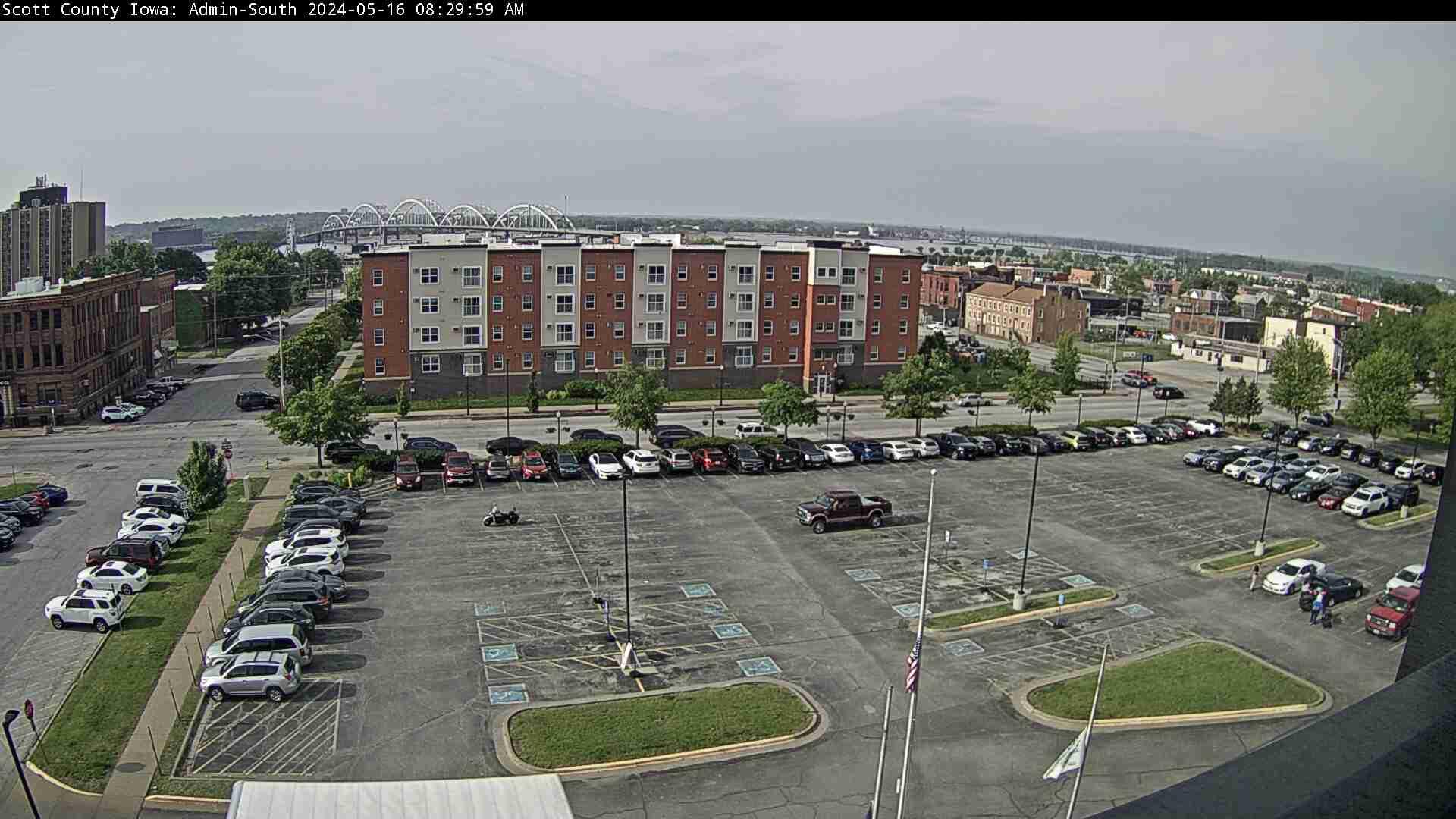 Webcam view from Admin Center looking south.