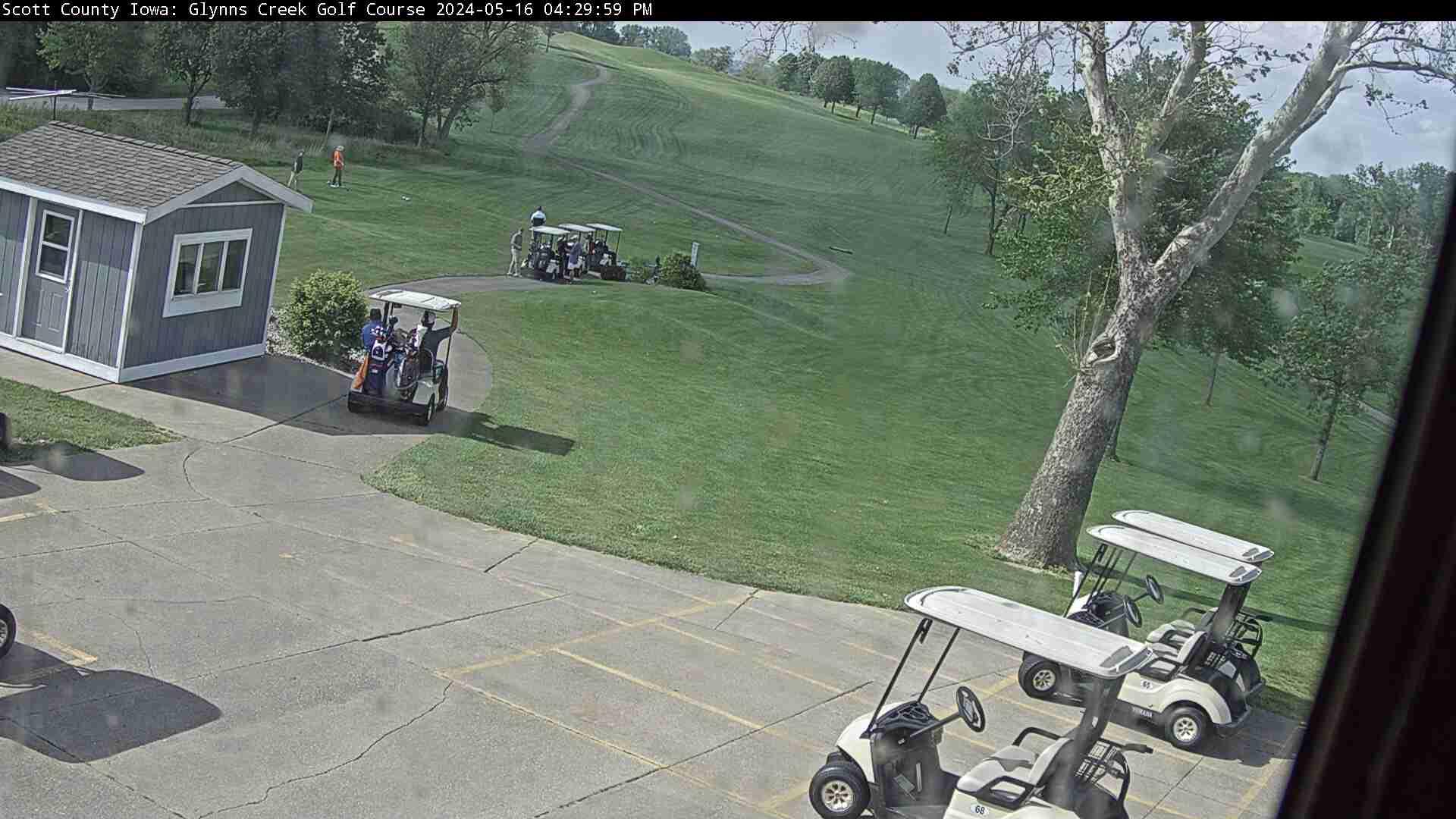 Webcam view of Glynns Creek Golf Course.