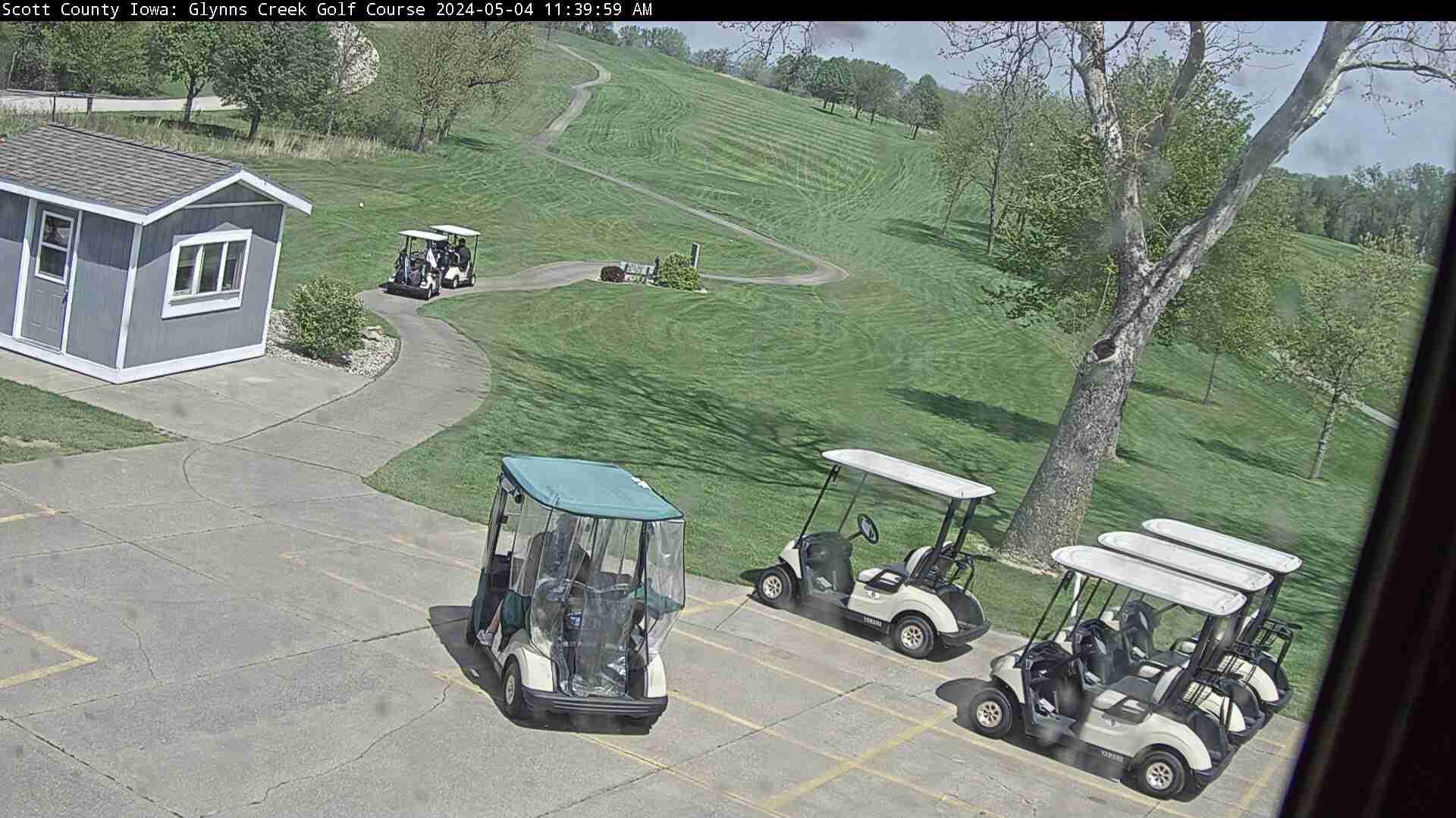 Webcam view of Glynns Creek Golf Course.